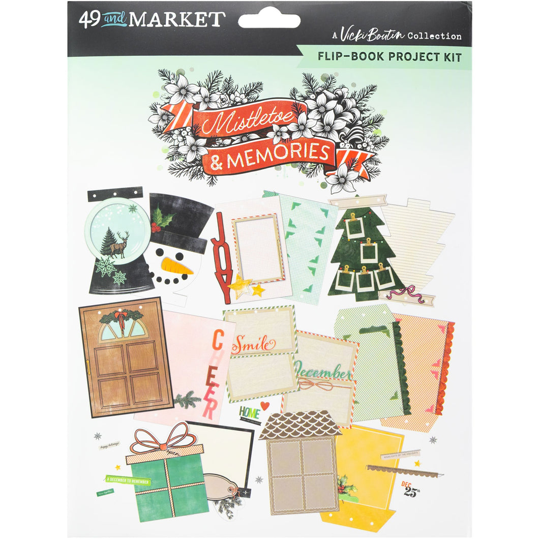 49 and Market | Vicki Boutin Mistletoe & Memories - Flip Book Kit