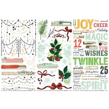 Load image into Gallery viewer, 49 and Market | Vicki Boutin Mistletoe &amp; Memories - Essential Rub-on Transfers