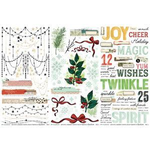 49 and Market | Vicki Boutin Mistletoe & Memories - Essential Rub-on Transfers