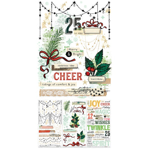 49 and Market | Vicki Boutin Mistletoe & Memories - Essential Rub-on Transfers
