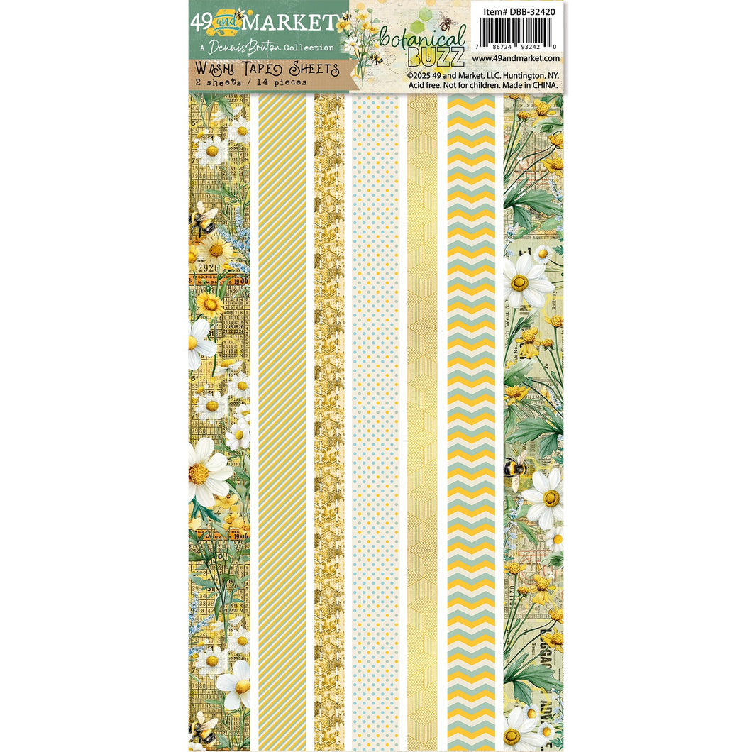 49 and Market | Botanical Buzz - Washi Sheets