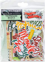 Load image into Gallery viewer, 49 and Market | Vicki Boutin Mistletoe &amp; Memories - Chipboard Basics