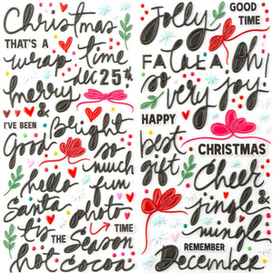 49 and Market | Vicki Boutin Mistletoe & Memories - Puffy Stickers