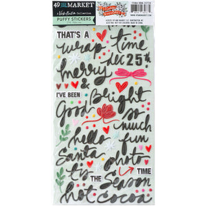 49 and Market | Vicki Boutin Mistletoe & Memories - Puffy Stickers