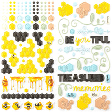 Load image into Gallery viewer, 49 and Market | Botanical Buzz - Puffy Stickers