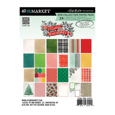 49 and Market | Vicki Boutin Mistletoe & Memories - 6x8 Paper Pack