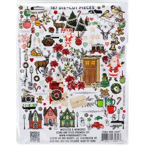 49 and Market | Vicki Boutin Mistletoe & Memories - Icons & Titles Die-Cuts