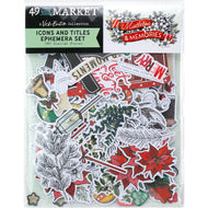 49 and Market | Vicki Boutin Mistletoe & Memories - Icons & Titles Die-Cuts