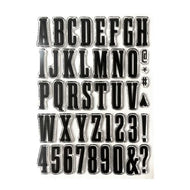 Elizabeth Craft Designs | 6x8 Bold Alphabet Stamp Set