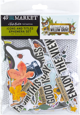 49 and Market | Vicki Boutin Curiosities in Willow Grove - Icons & Titles Die Cut Ephemera