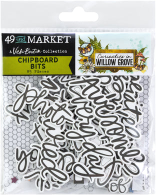 49 and Market | Vicki Boutin Curiosities in Willow Grove - Chipboard Bits