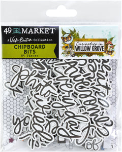 49 and Market | Vicki Boutin Curiosities in Willow Grove - Chipboard Bits