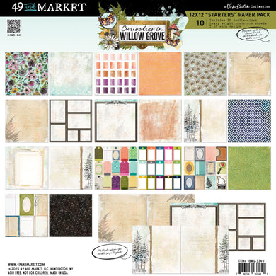 49 and Market | Vicki Boutin Curiosities in Willow Grove - 12x12 Starters Paper Pack