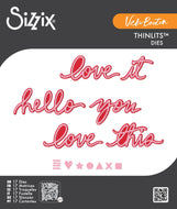 Sizzix Thinlits Dies By Vicki Boutin | VICKI SCRIPT #1