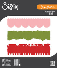 Load image into Gallery viewer, Sizzix Thinlits Dies By Vicki Boutin | DOUBLE EDGERS