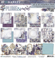 49 and Market | Plume & Petal - 12x12 Paper Pack