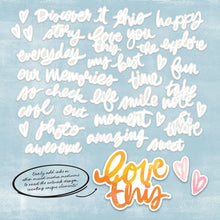 Load image into Gallery viewer, 49 and Market | Vicki Boutin - Irresistible CHIPBOARD WORDS