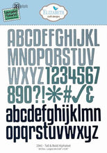 Load image into Gallery viewer, Elizabeth Craft Designs | Tall and Bold Alphabet Metal Die Set