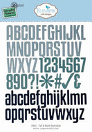 Elizabeth Craft Designs | Tall and Bold Alphabet Metal Die Set