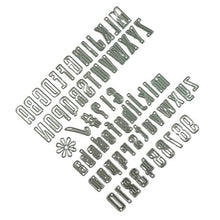 Load image into Gallery viewer, Elizabeth Craft Designs | Tall and Bold Alphabet Metal Die Set