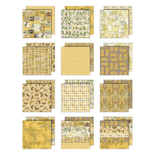 Load image into Gallery viewer, Tim Holtz Idea-ology | Palette Collection - 8x8 YELLOW Paper Pack