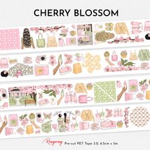 Load image into Gallery viewer, Ronrong | Cherry Blossom Pre-cut PET Tape -3.0
