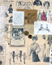 Load image into Gallery viewer, Fashion Ephemera Pack for Junk Journaling
