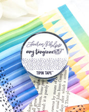 Load image into Gallery viewer, Tip In Tape™ Clear Matte PET Tape - Watercolor PLUS SIGNS