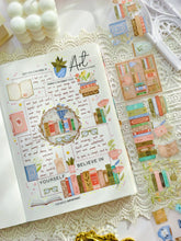 Load image into Gallery viewer, Rongrong | Take Time To Read Pre-cut PET Tape - 3.O