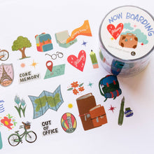 Load image into Gallery viewer, Now Boarding | Travel Themed PET Tape