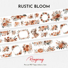 Load image into Gallery viewer, RongRong | Rustic Bloom Pre-cut PET Tape