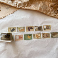 Autumn Leaves Perforated Stamp Washi Tape