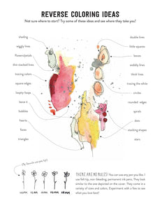 The Reverse Coloring Book
