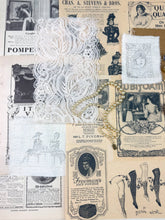 Load image into Gallery viewer, Fashion Ephemera Pack for Junk Journaling