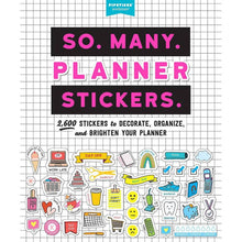Load image into Gallery viewer, So Many Planner Stickers - Sticker Book