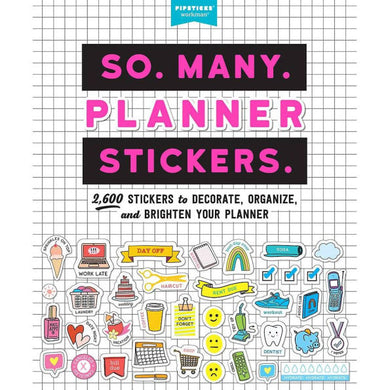 So Many Planner Stickers - Sticker Book