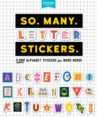 So Many Letter Stickers - Sticker Book