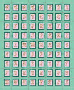 So Many Letter Stickers - Sticker Book