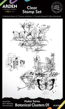 Load image into Gallery viewer, Arden Creative Studio | Maker Series - Botanical Clusters 4x6 Stamp Set