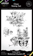 Arden Creative Studio | Maker Series - Botanical Clusters 4x6 Stamp Set