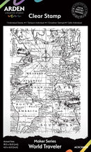 Load image into Gallery viewer, Arden Creative Studio | Maker Series - World Traveler 4x6 Stamp Set