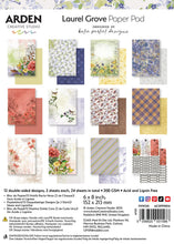 Load image into Gallery viewer, Arden Creative Studio | Laurel Grove 6x8 Paper Pad