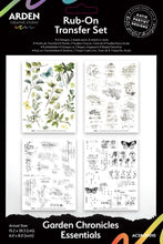 Load image into Gallery viewer, Arden Creative Studio | Garden Chronicles - ESSENTIALS Rub-Ons