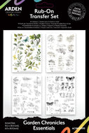Arden Creative Studio | Garden Chronicles - ESSENTIALS Rub-Ons