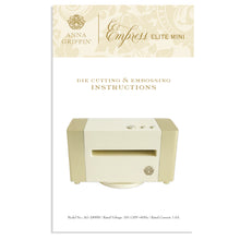 Load image into Gallery viewer, *NEW* Anna Griffin Empress ELITE MINI Die Cut Machine w/ Set of 10" x 5" Plates