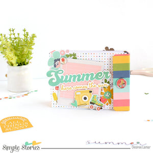 Simple Stories | Summer Snapshots Collection | 6x8 Paper Pad