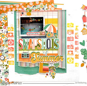 Simple Stories | Summer Snapshots Collection | 6x8 Paper Pad