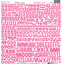 Load image into Gallery viewer, Letter Scramble Punch Alphabet Stickers