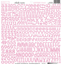 Load image into Gallery viewer, Letter Scramble Cotton Candy Alphabet Stickers