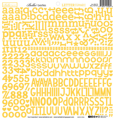 Letter Scramble Bell Pepper Alphabet Stickers